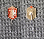 Значок мини герб Кросно Польша (80)