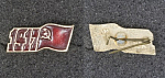 Значок 1917 знамя  (86)