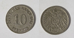 Монета 10 пфеннингов 1914 года Германия (17)