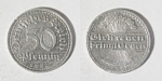 Монета 50 пфенниг 1922 года F Германия (56)